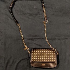 Black Victoria’s Secret gold studded purse